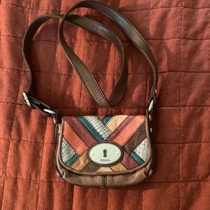 Colorful Fossil purse